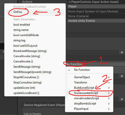 Vælger genstartsfunktion.